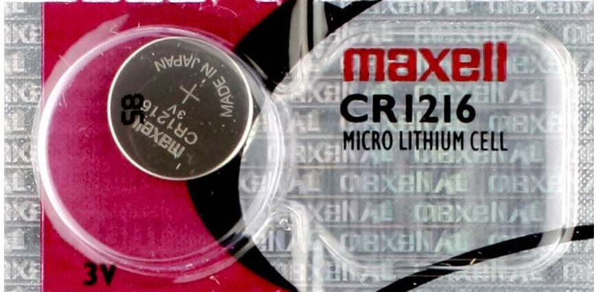 CR1216 maxell coin type lithium battery