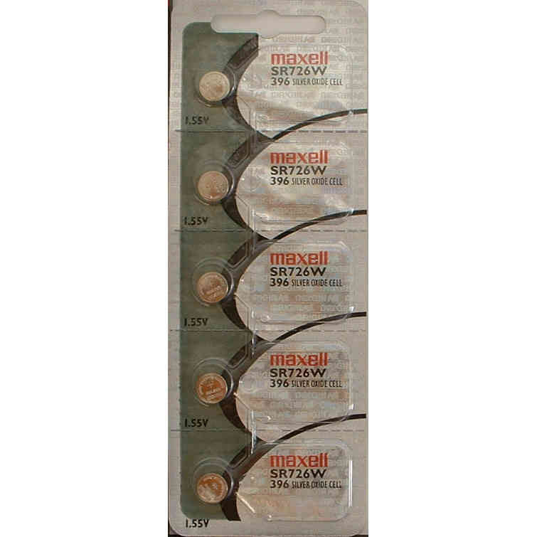 Replacement coin cell for model number sr726w and battery