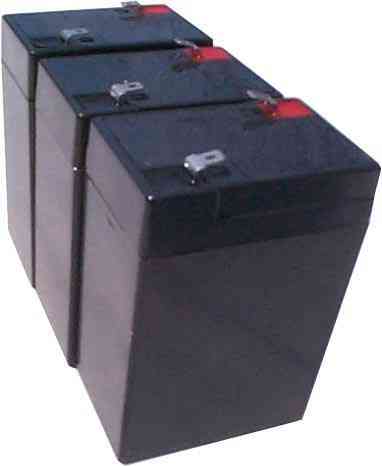 3 x 6v 4 a/h replacement sealed lead acid battery