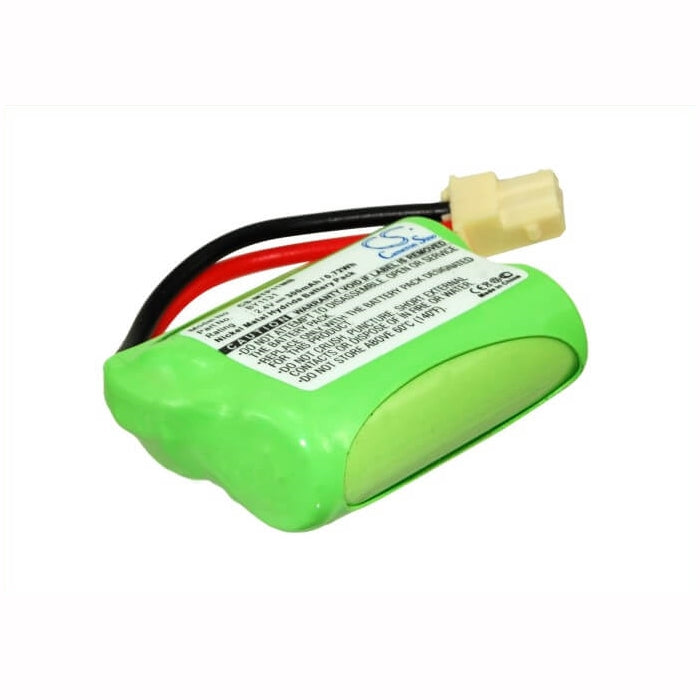 2.4V, 300mAh, Ni-MH Battery fits Motorola, Mbp11, 0.72Wh