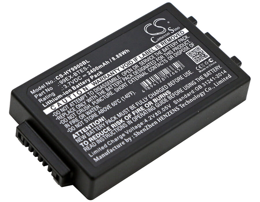 3.7V, 2400mAh, Li-ion Battery fits Honeywell, 99exhc, 99gx, 8.88Wh