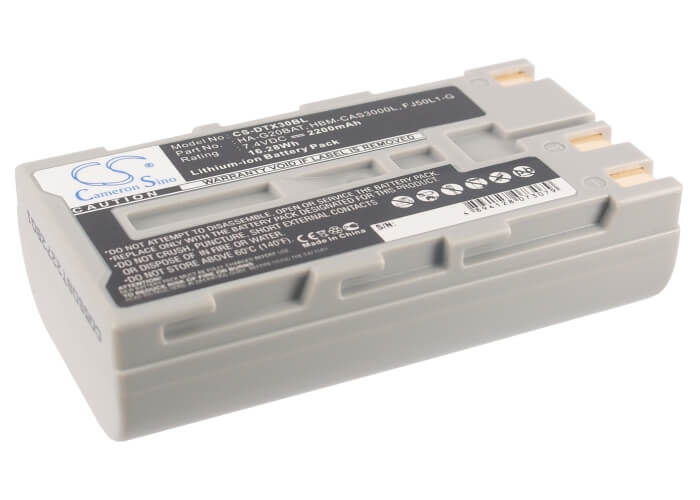 7.4V, 2200mAh, Li-ion Battery fits Hioki, Lr8510, Lr8511, 16.28Wh