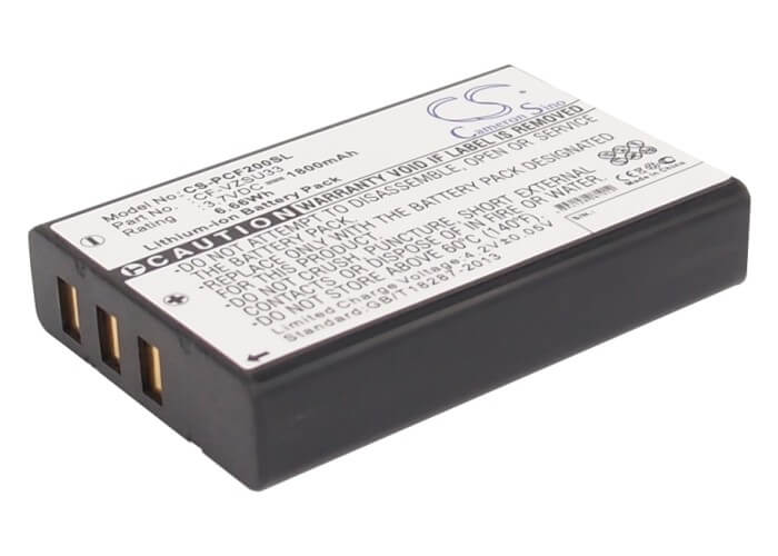 3.7V, 1800mAh, Li-ion Battery fits Panasonic, Toughbook Cf-p2, 6.66Wh