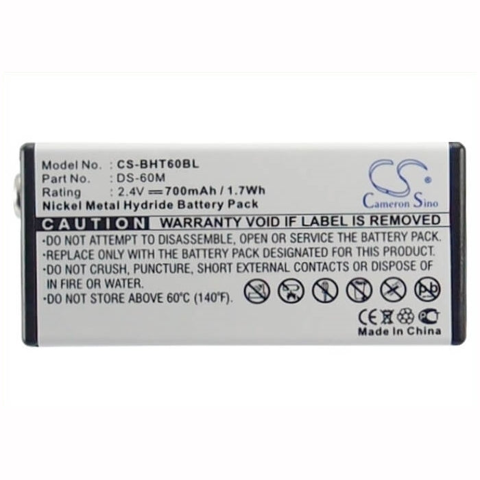 2.4V, 700mAh, Ni-MH Battery fits Denso, B-60n, Bht 8000, 1.68Wh