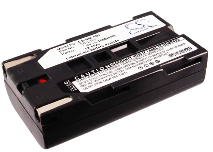 7.4V, 1850mAh, Li-ion Battery fits Samsung, Scl810, Scl860, 13.69Wh