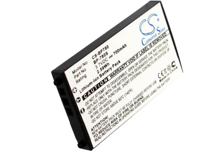 3.7V, 700mAh, Li-ion Battery fits Kyocera, Contax Sl300rt, Finecam Sl300r, 2.59Wh