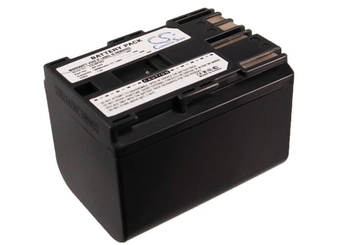 Camera 7.4V, 3000mAh, Li-ion Battery fits Canon, Dm-mv100x, Dm-mv100xi, 22.2Wh