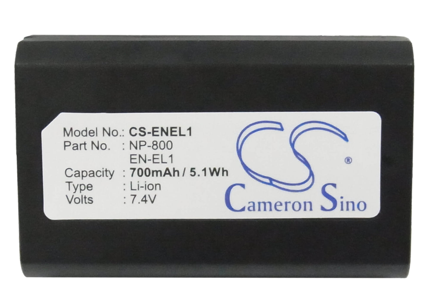 7.4V, 700mAh, Li-ion Battery fits Minolta, Dg-5w, Dimage A200, 5.18Wh