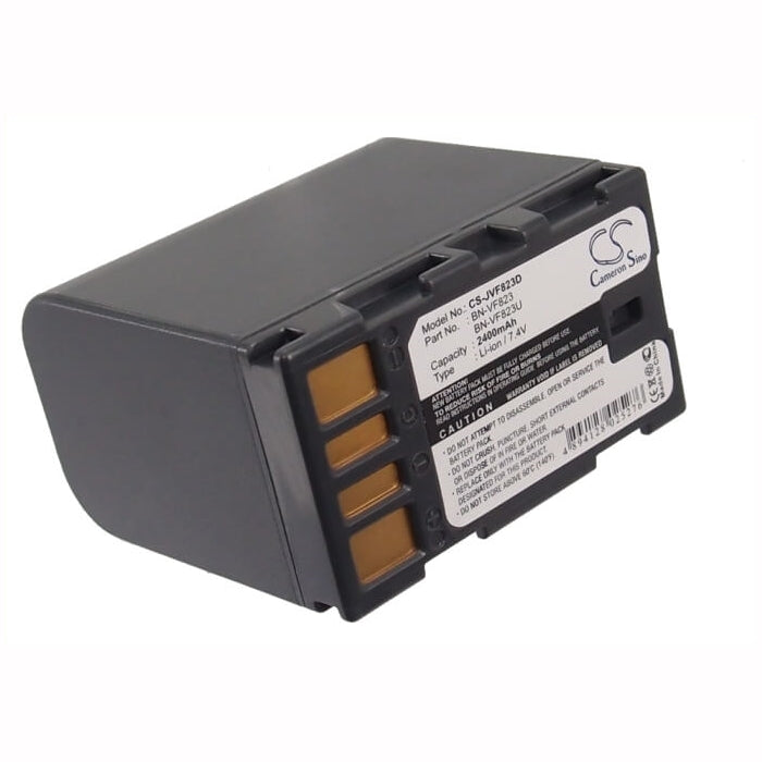 7.4V, 2400mAh, Li-ion Battery fits Jvc, Ex-z2000, Gr-d720, 17.76Wh