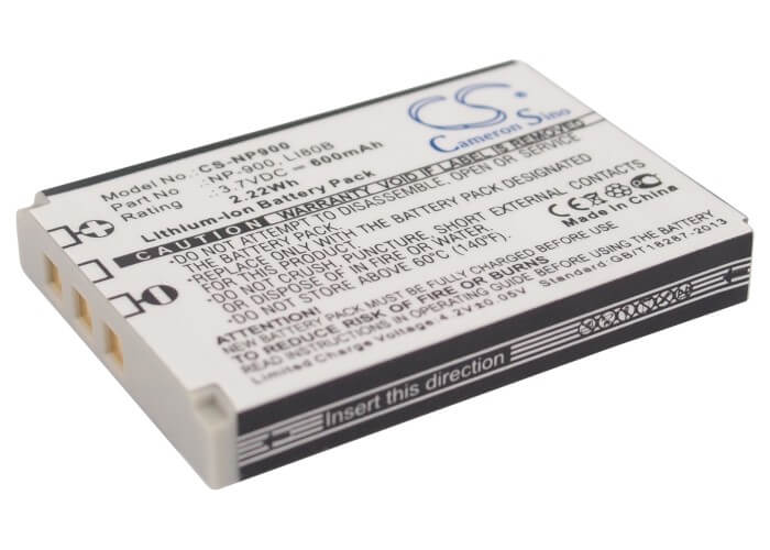 3.7V, 600mAh, Li-ion Battery fits Avant, S4, S5, 2.22Wh
