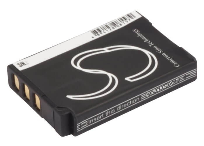 3.6V, 850mAh, Li-ion Battery fits Fujifilm, Xq1, Xq2, 3.06Wh