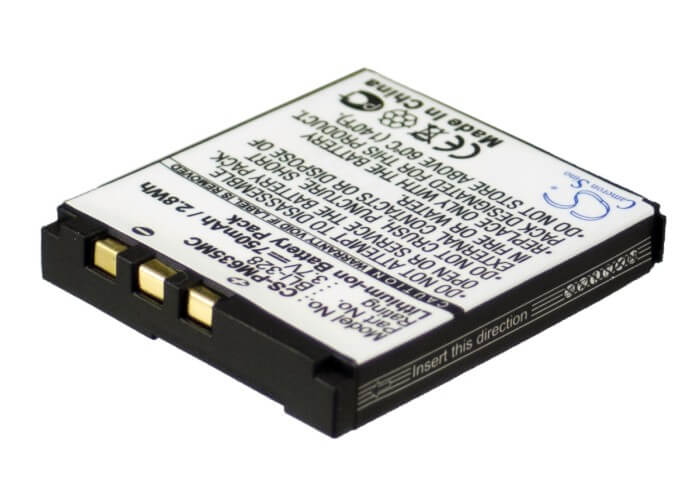 3.7V, 750mAh, Li-ion Battery fits Ge, A830, 2.775Wh