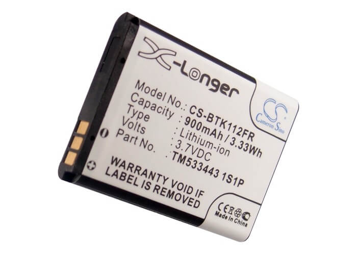 Car Speaker 3.7V, 900mAh, Li-ion Battery fits Flextone, Echo Hd Er1, 3.33Wh