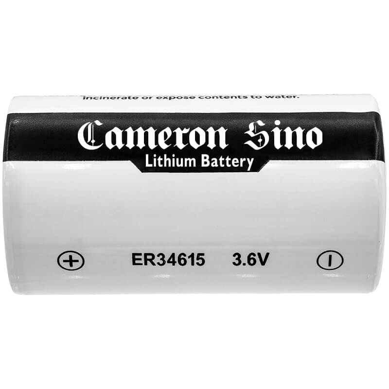 3.6V, 19000mAh, Li-SOCl2 Battery fits Cameron Sino, Cs-er34615, 68.4Wh