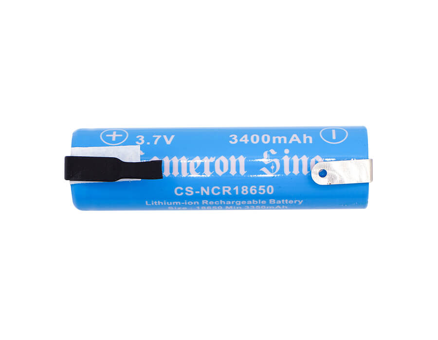 3.7V, 3400mAh, Li-ion Battery fits Cameron Sino, Cs-ncr18650nf, 12.58Wh