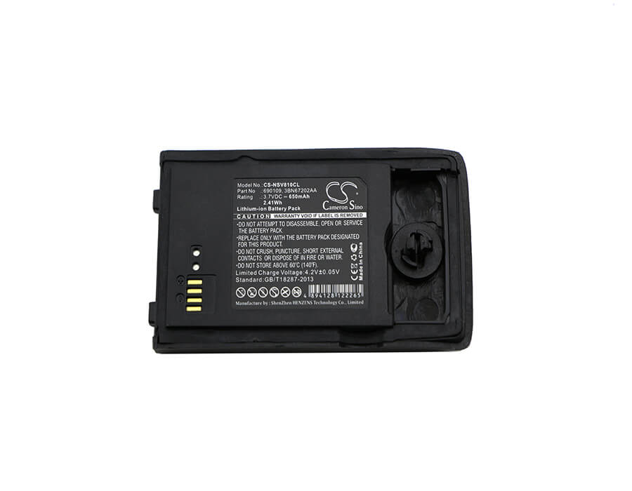 3.7V, 650mAh, Li-ion Battery fits Alcatel, 3bn67200aa, 3bn67201aa, 2.405Wh