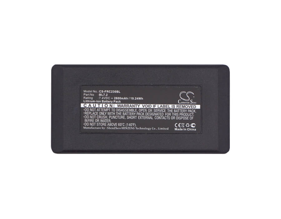 7.4V, 2600mAh, Li-ion Battery fits Falard, Rc 012, Rc12, 19.24Wh