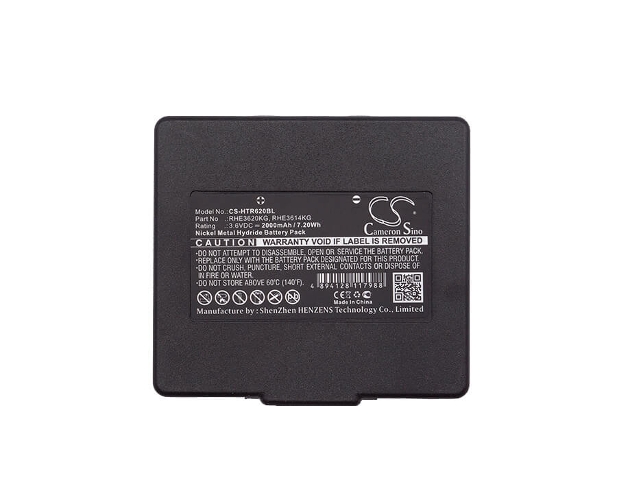 3.6V, 2000mAh, Ni-MH Battery fits Hetronic, 68300600, 68300900, 7.2Wh