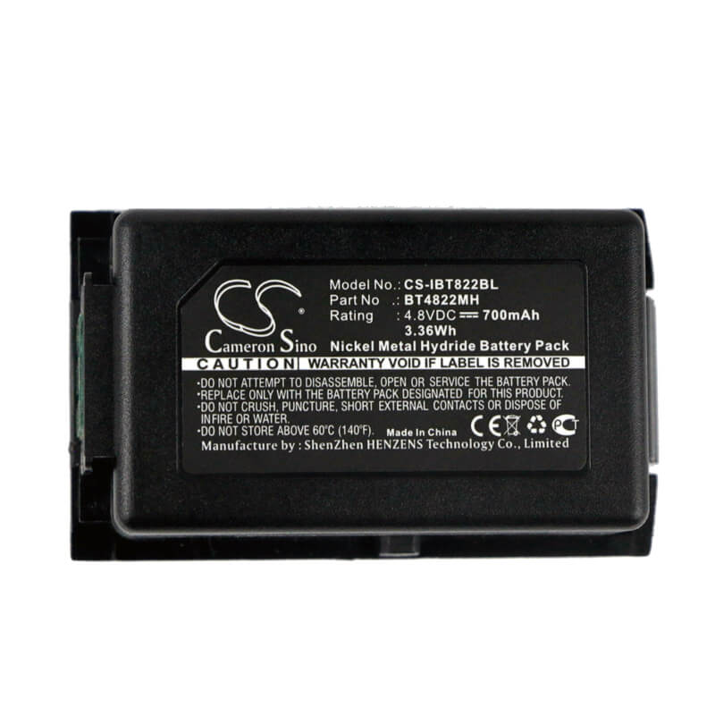 4.8V, 700mAh, Ni-MH Battery fits Itowa, Bt4822mh, Gold, 3.36Wh