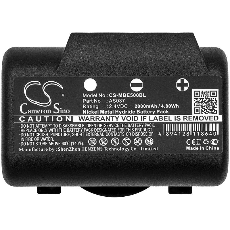 2.4V, 2000mAh, Ni-MH Battery fits Imet, Be5000, I060-as037, 4.8Wh