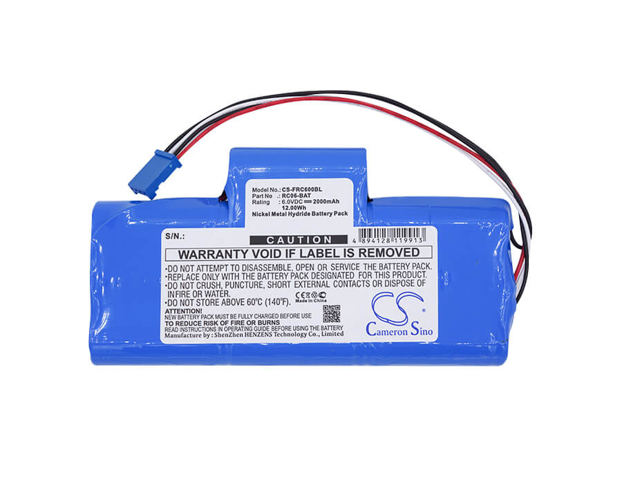6.0V, 2000mAh, Ni-MH Battery fits Falard, Full Rc6, Rc6 Forest, 12Wh