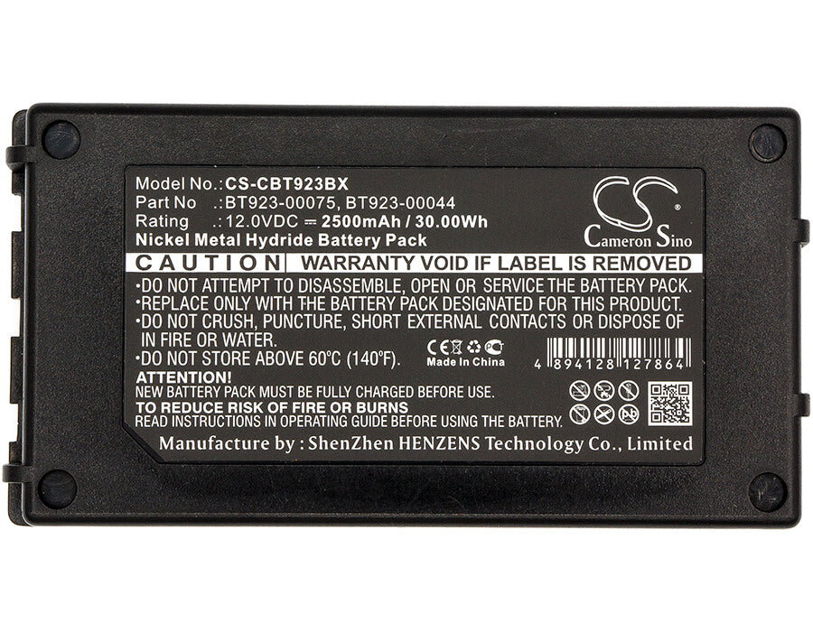 12.0V, 2500mAh, Ni-MH Battery fits Cattron Theimeg, Easy, Easy U. Mini, 30Wh