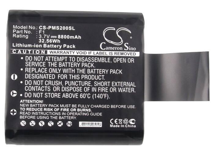 3.7V, 8800mAh, Li-ion Battery fits Pure, Evoke D6, Evoke F4, 32.56Wh