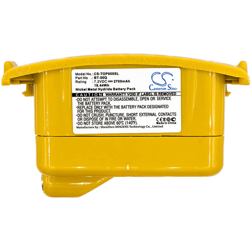 7.2V, 2700mAh, Ni-MH Battery fits Topcon, Gts-600, Gts-601, 19.44Wh