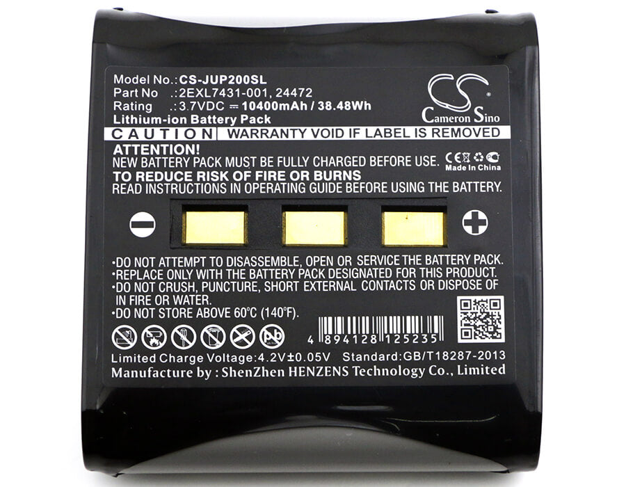 3.7V, 10400mAh, Li-ion Battery fits Carlson, Mini 2, Surveyor 2, 38.48Wh