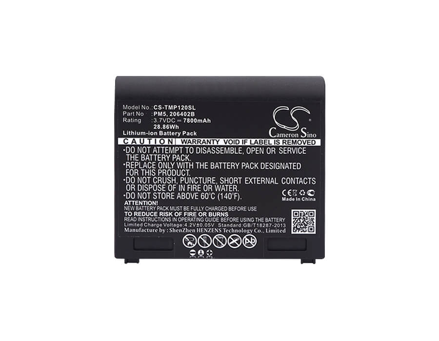 3.7V, 7800mAh, Li-ion Battery fits Spectra Precision, Pm5, 28.86Wh