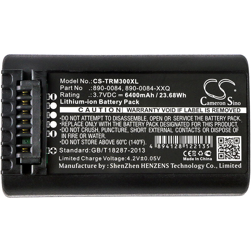 3.7V, 6400mAh, Li-ion Battery fits Trimble, Ecl-fyn2hed-00, Ecl-fyn2jaf-00, 23.68Wh