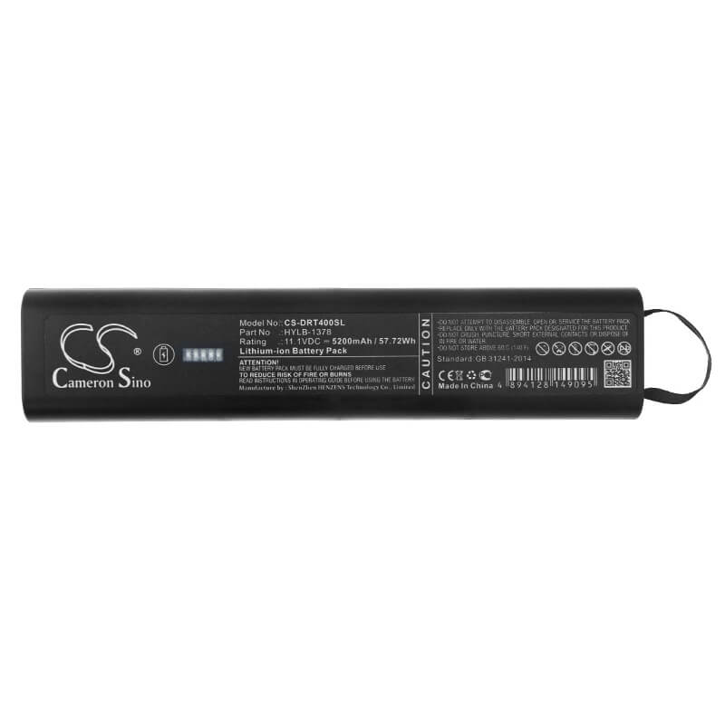 11.1V, 5200mAh, Li-ion Battery fits Deviser, At400, E7000a, 57.72Wh