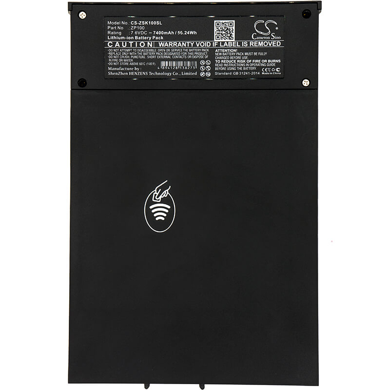 7.6V, 7400mAh, Li-ion Battery fits Ziosk, Ttm-00536, Ttm-50003, 56.24Wh