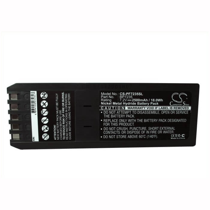 7.2V, 2500mAh, Ni-MH Battery fits Fluke, 700 Calibrator, 740 Calibrator, 18Wh