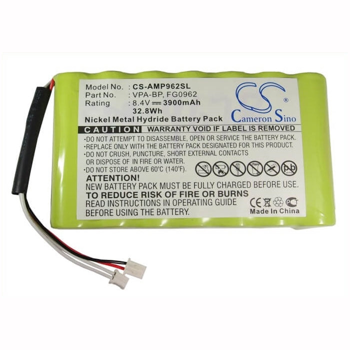 8.4V, 3900mAh, Ni-MH Battery fits Amx, Touchscreens Vpw-gs, Viewpoint Vpw-cp, 32.76Wh