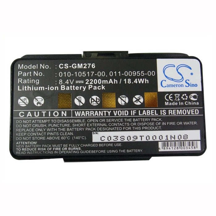 8.4V, 2200mAh, Li-ion Battery fits Garmin, 010-00543-00, 100054300, 18.48Wh