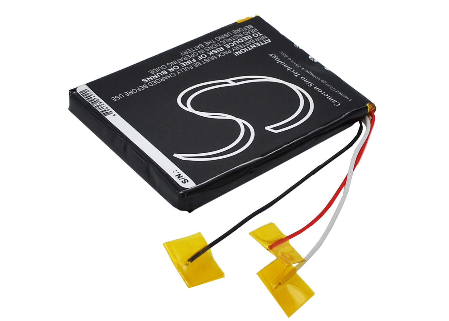3.7V, 1300mAh, Li-Polymer Battery fits Modecom, Mx3 Hd, 4.81Wh