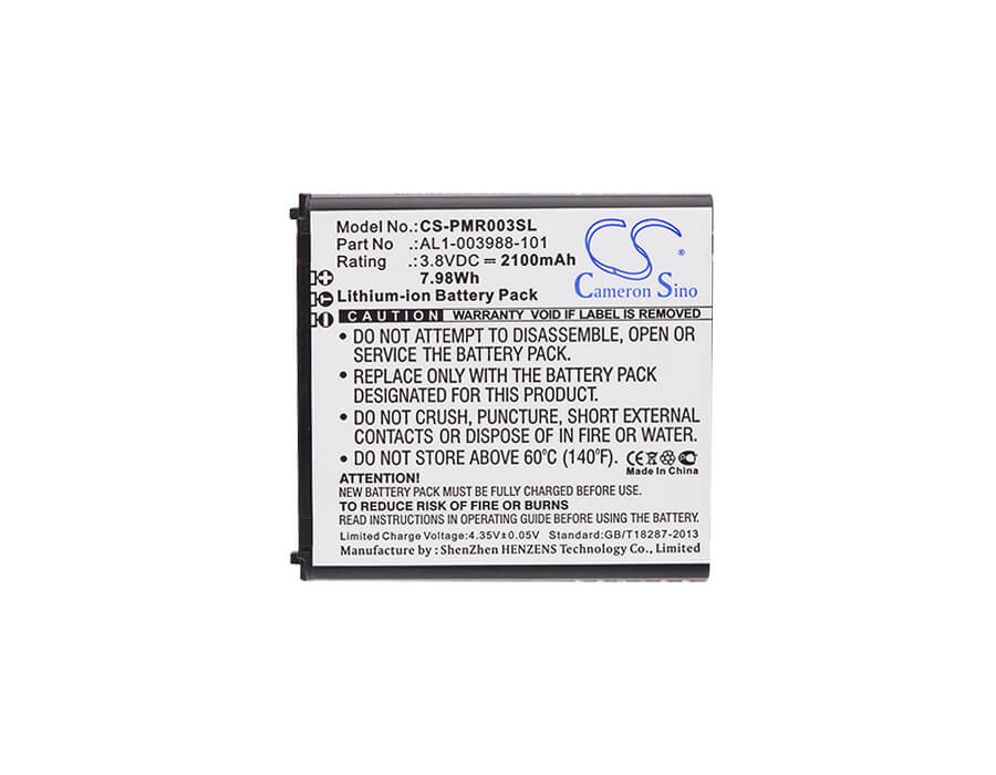 3.8V, 2100mAh, Li-ion Battery fits Nec, Aterm Mr04ln, Atermmr03ln 3b, 7.98Wh