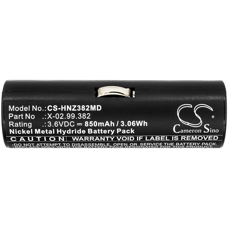 3.6V, 850mAh, Ni-MH Battery fits Heine, Beta Handles, Ophthalmoscope Beta 200, 3.06Wh