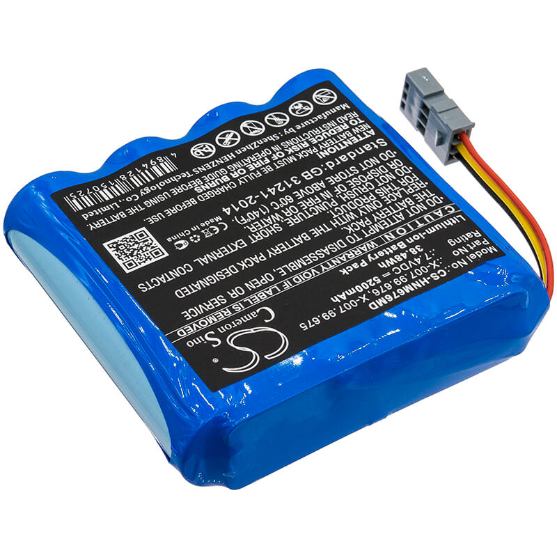7.4V, 5200mAh, Li-ion Battery fits Heine, Mpack, Mpack Ll, 38.48Wh