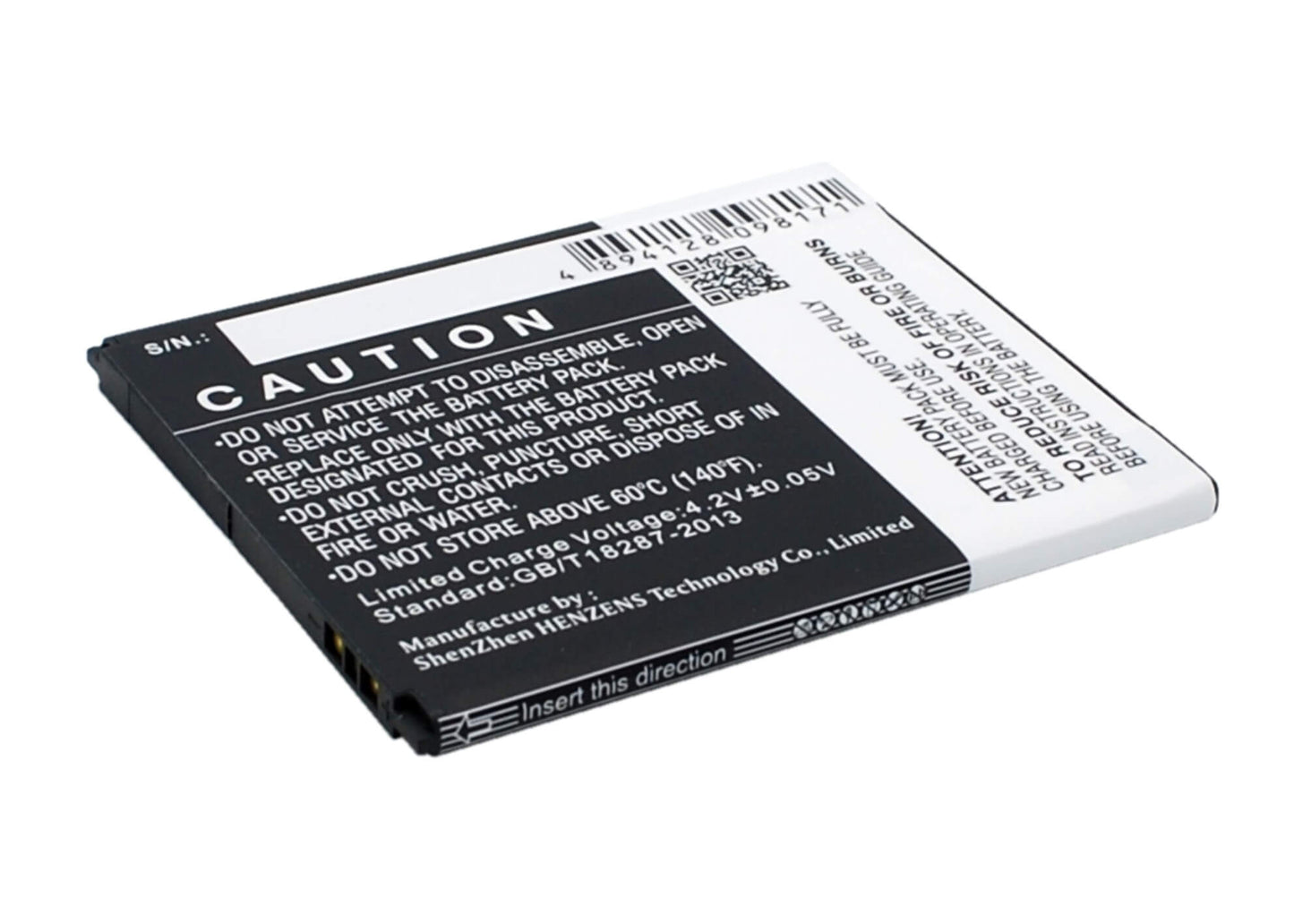 3.7V, 1900mAh, Li-ion Battery fits Prestigio, Multiphone 5044 Duo, Pap5044 Duo, 7.03Wh