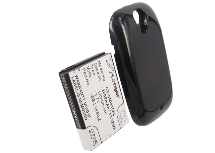3.7V, 3600mAh, Li-ion Battery fits Samsung, Galaxy S Relay 4g, Sch-i415, 13.32Wh
