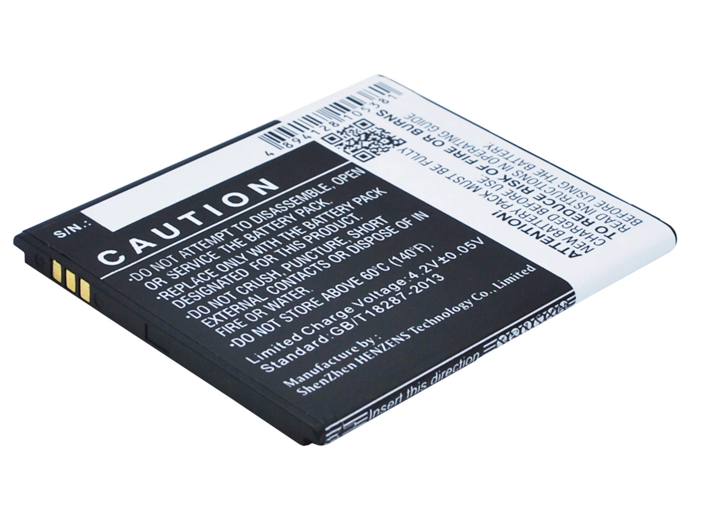 3.7V, 2000mAh, Li-ion Battery fits Zopo, 6580, Zp580, 7.4Wh