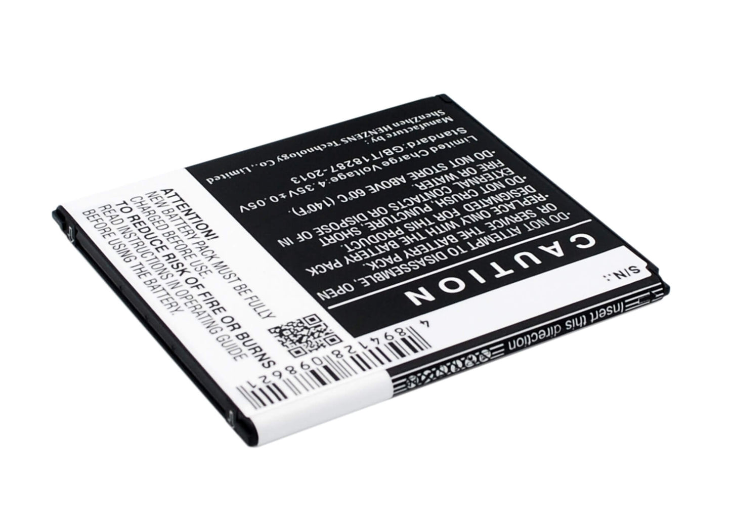 3.8V, 2200mAh, Li-ion Battery fits Samsung, Galaxy Grand 3, Galaxy Grand 3 Duos, 8.36Wh