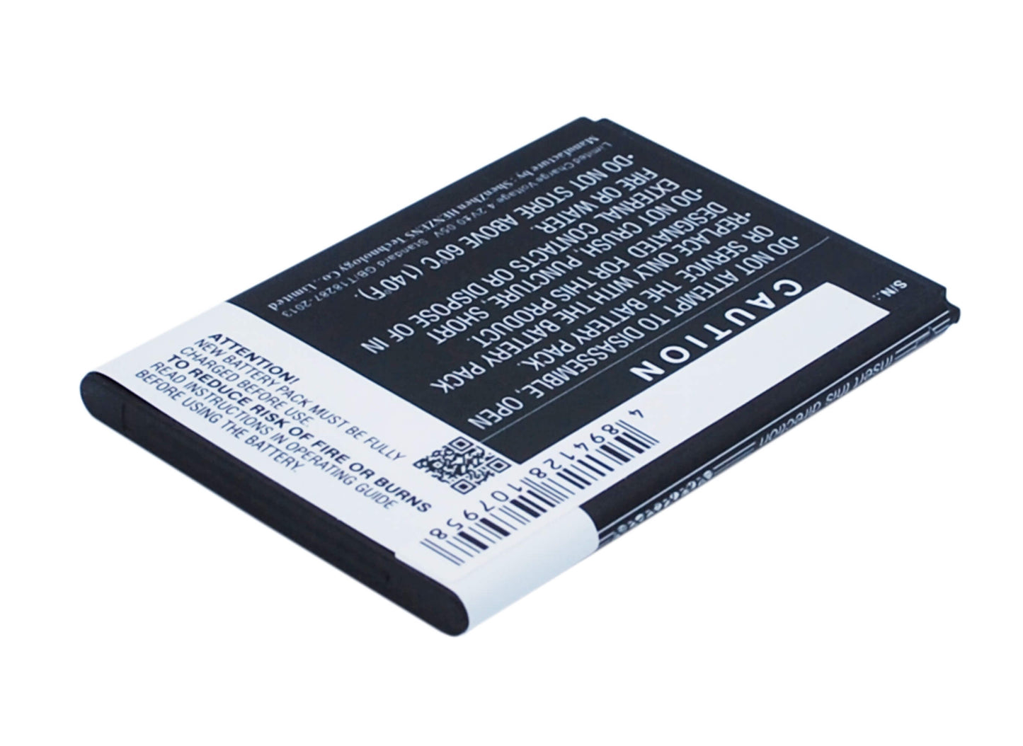3.7V, 1700mAh, Li-ion Battery fits Wiko, Jimmy, 6.29Wh