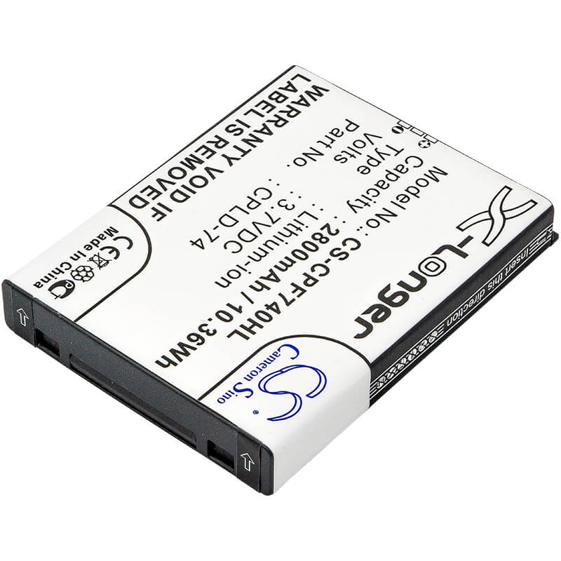 3.7V, 2800mAh, Li-ion Battery fits Metropcs, Cp5860em, Quattro 4g, 10.36Wh