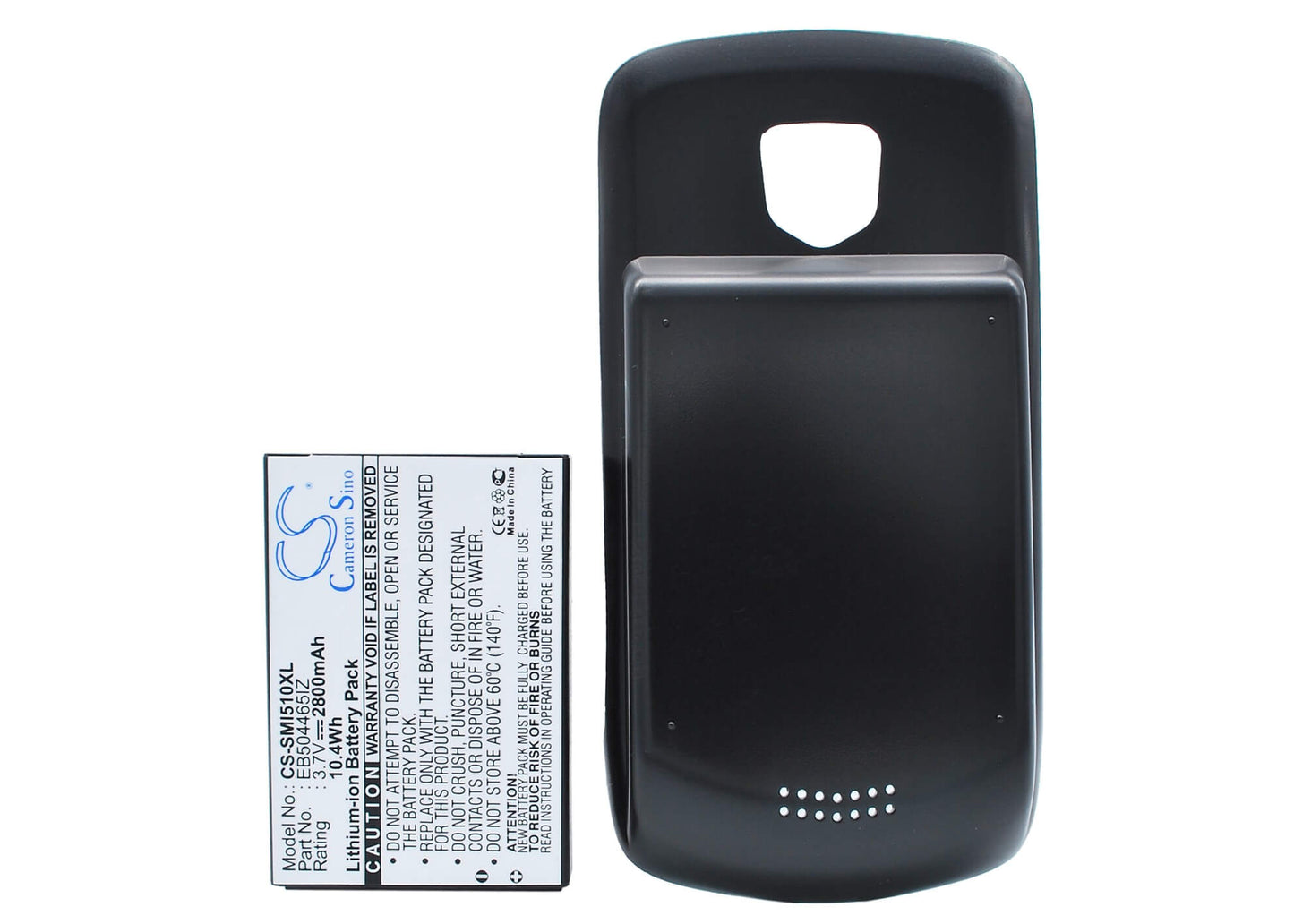 3.7V, 2800mAh, Li-ion Battery fits Samsung, Droid Charge, Sch-i510, 10.36Wh