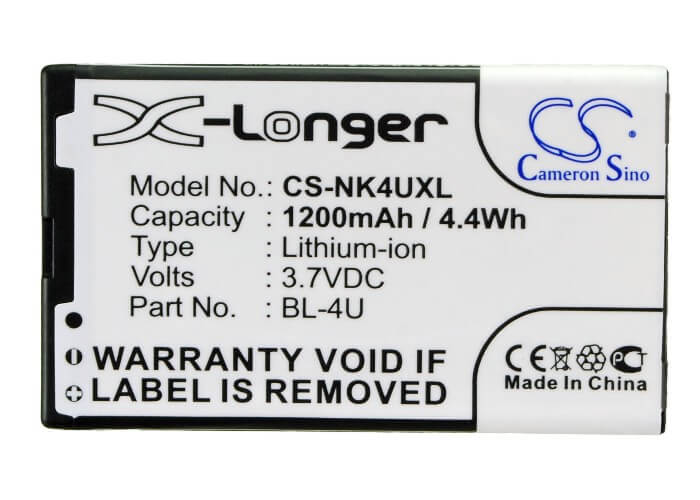 3.7V, 1200mAh, Li-ion Battery fits Manta, 4091s, 4091s Dual Sim, 4.44Wh
