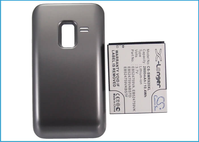 3.7V, 2800mAh, Li-ion Battery fits Samsung, Sch-r920, 10.36Wh