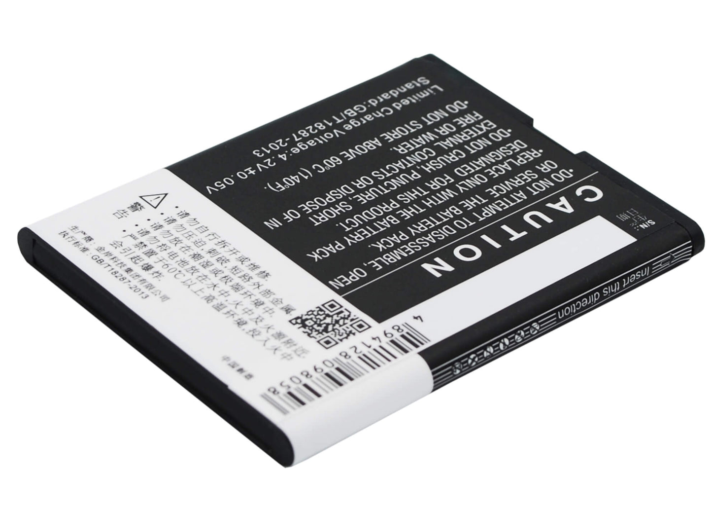 3.7V, 1500mAh, Li-ion Battery fits Coolpad, 8017-t00, 5.55Wh